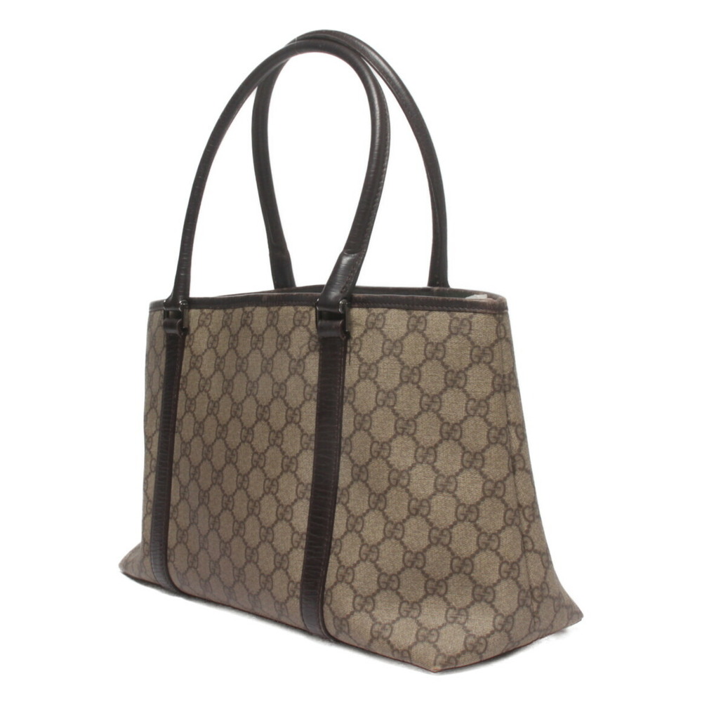Gucci GG Tote Bag brown. Plus beige Leather